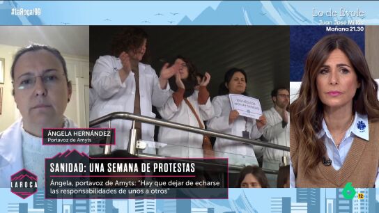 La portavoz de Amyts califica de "fracaso de todos" la huelga m&eacute;dica: "Nos llama la atenci&oacute;n que M&oacute;nica Garc&iacute;a no haya llamado para intentar pararla"