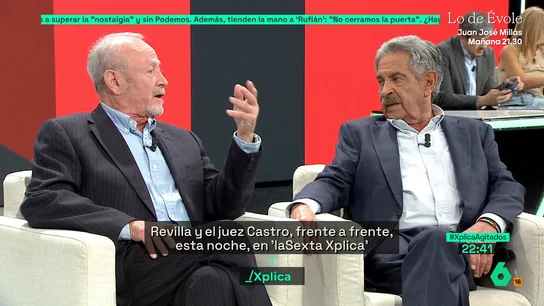 Castro revela qué pensó de Revilla cuando le conoció: "He vivido media vida entre delincuentes, sé distinguir a una persona honrada" Castro revela qué pensó de Revilla cuando le conoció: "He vivido media vida entre delincuentes, sé distinguir a una persona honrada"