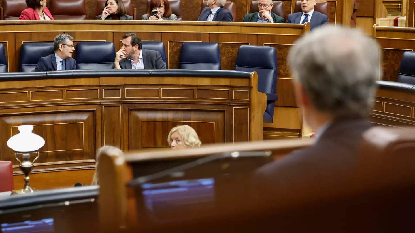 Imagen de un pleno en el Congreso de los Diputados Imagen de un pleno en el Congreso de los Diputados