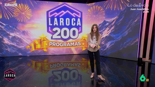 Nuria Roca celebra los 200 programas de La Roca: "Gracias a vosotros y a este maravilloso equipo que se deja la piel cada día" Nuria Roca celebra los 200 programas de La Roca: "Gracias a vosotros y a este maravilloso equipo que se deja la piel cada día"