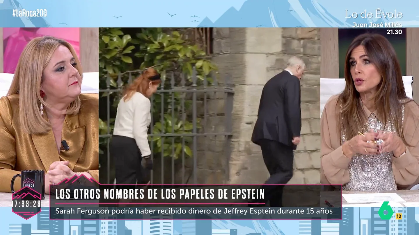 Nuria Roca: "Aparecer ahora en los papeles de Epstein es sospechoso, pero eso no quiere decir que hayas cometido un delito" Nuria Roca: "Aparecer ahora en los papeles de Epstein es sospechoso, pero eso no quiere decir que hayas cometido un delito"