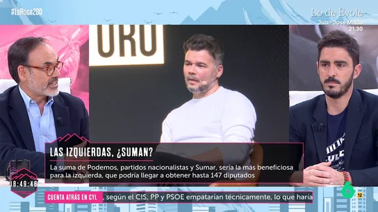 Fernando Garea, sobre la propuesta política de Gabriel Rufián: "Lo hace con honestidad y porque cree en ello" Fernando Garea, sobre la propuesta política de Gabriel Rufián: "Lo hace con honestidad y porque cree en ello"
