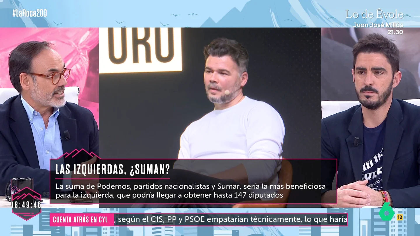 Fernando Garea, sobre la propuesta política de Gabriel Rufián: "Lo hace con honestidad y porque cree en ello" Fernando Garea, sobre la propuesta política de Gabriel Rufián: "Lo hace con honestidad y porque cree en ello"