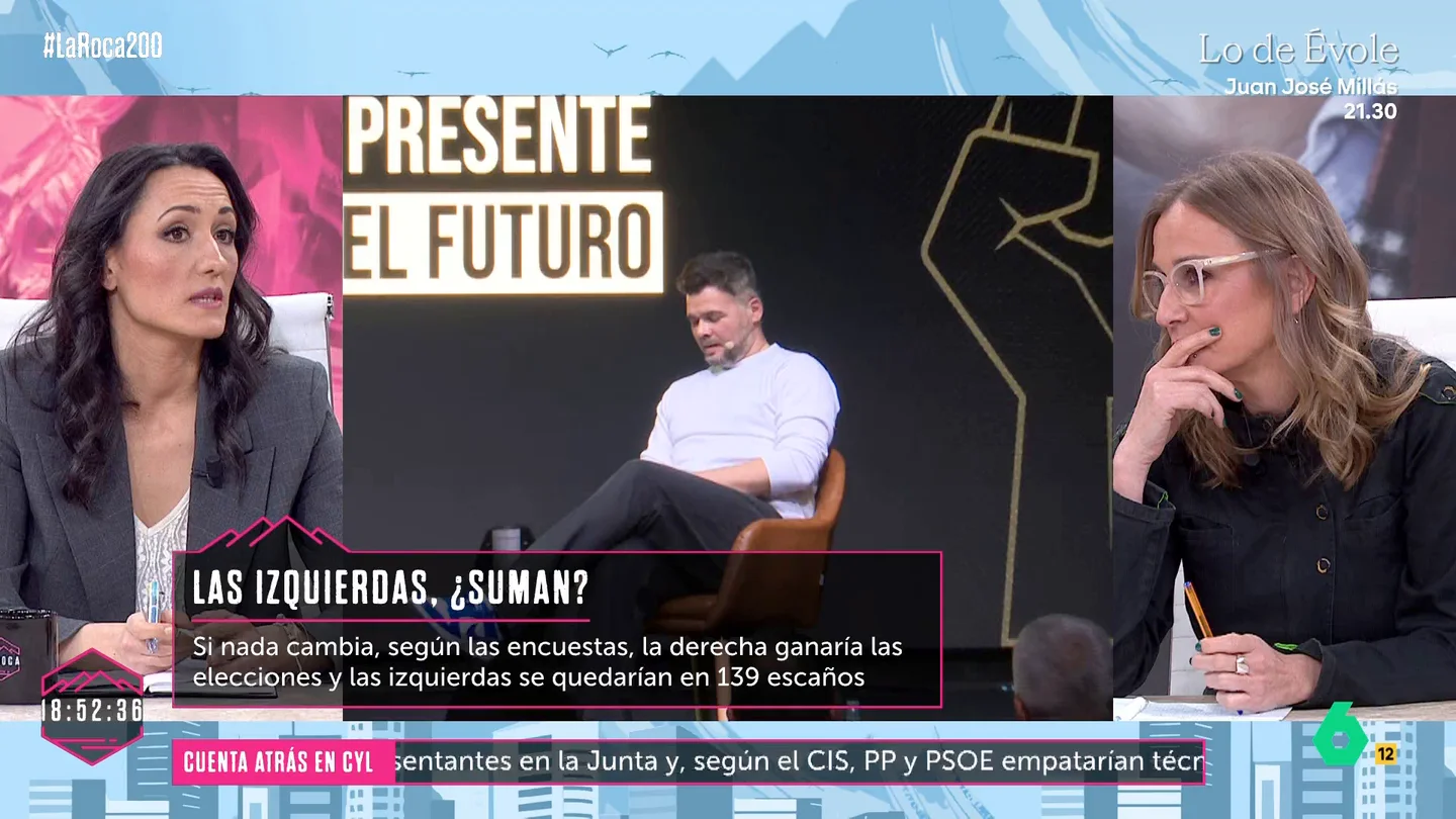 Ana Martín enumera los problemas de la izquierda: "No han cumplido con las expectativas, lo único que hay son casos de corrupción" Ana Martín enumera los problemas de la izquierda: "No han cumplido con las expectativas, lo único que hay son casos de corrupción"