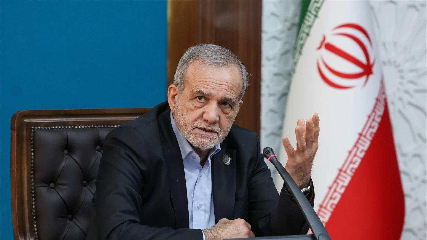 El presidente de Irán, Masud Pezeshkian El presidente de Irán, Masud Pezeshkian