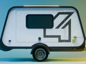 El arte de transportar del Renault 4: una minicaravana a juego con el utilitario el&eacute;ctrico