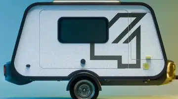 El arte de transportar del Renault 4: una minicaravana a juego con el utilitario eléctrico El arte de transportar del Renault 4: una minicaravana a juego con el utilitario eléctrico