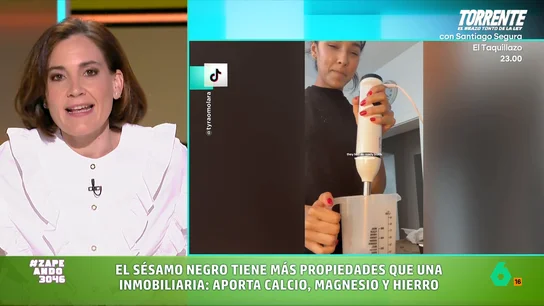 VÍDEO | Boticaria García explica por qué la bebida de sésamo negro es viral en redes: "Tiene de todo" VÍDEO | Boticaria García explica por qué la bebida de sésamo negro es viral en redes: "Tiene de todo"