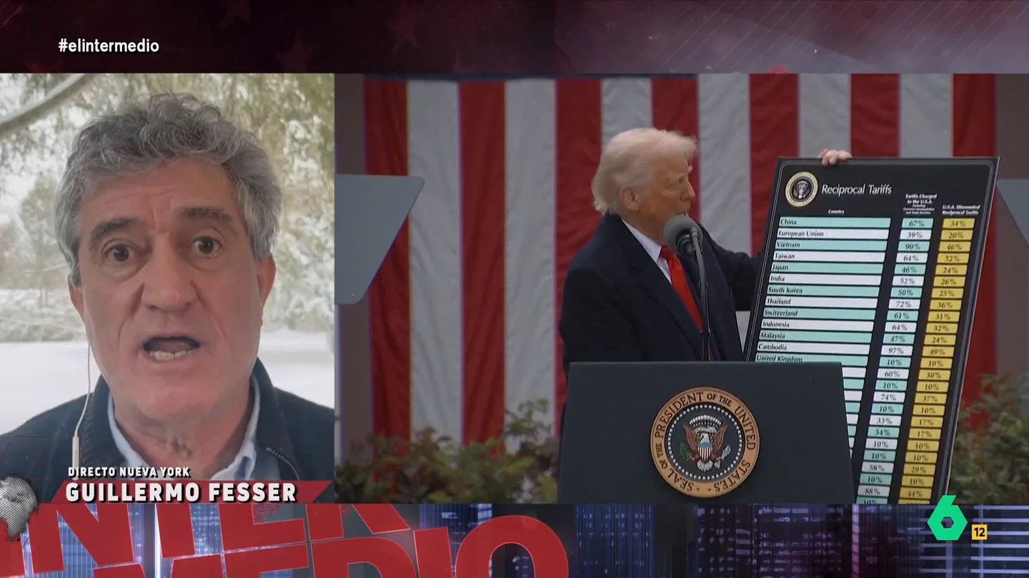 Guillermo Fesser desvela qué formula ha encontrado Trump para imponer de nuevo aranceles El corresponsal indica que con los aranceles EEUU ha ingresado 175 mil millones de dólares y tiene claro que, además de que Trump no va a aceptar la sentencia del Supremo, tampoco va a devolver el dinero ingresado.