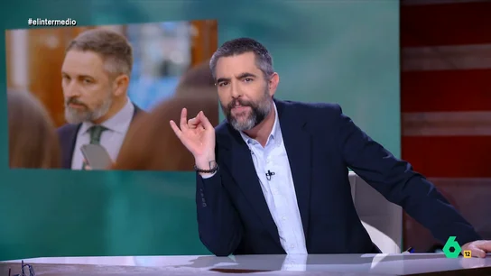 Dani Mateo analiza el enganchón de Abascal con un periodista Dani Mateo analiza el conflicto abierto en el seno de Vox entre Javier Ortega Smith y Santiago Abascal y la reacción del líder de la formación de extrema cuando un periodista de laSexta le preguntaba sobre ello.