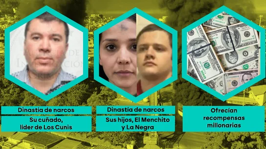 Los hijos y el cuñado de 'El Mencho' Los hijos y el cuñado de 'El Mencho'