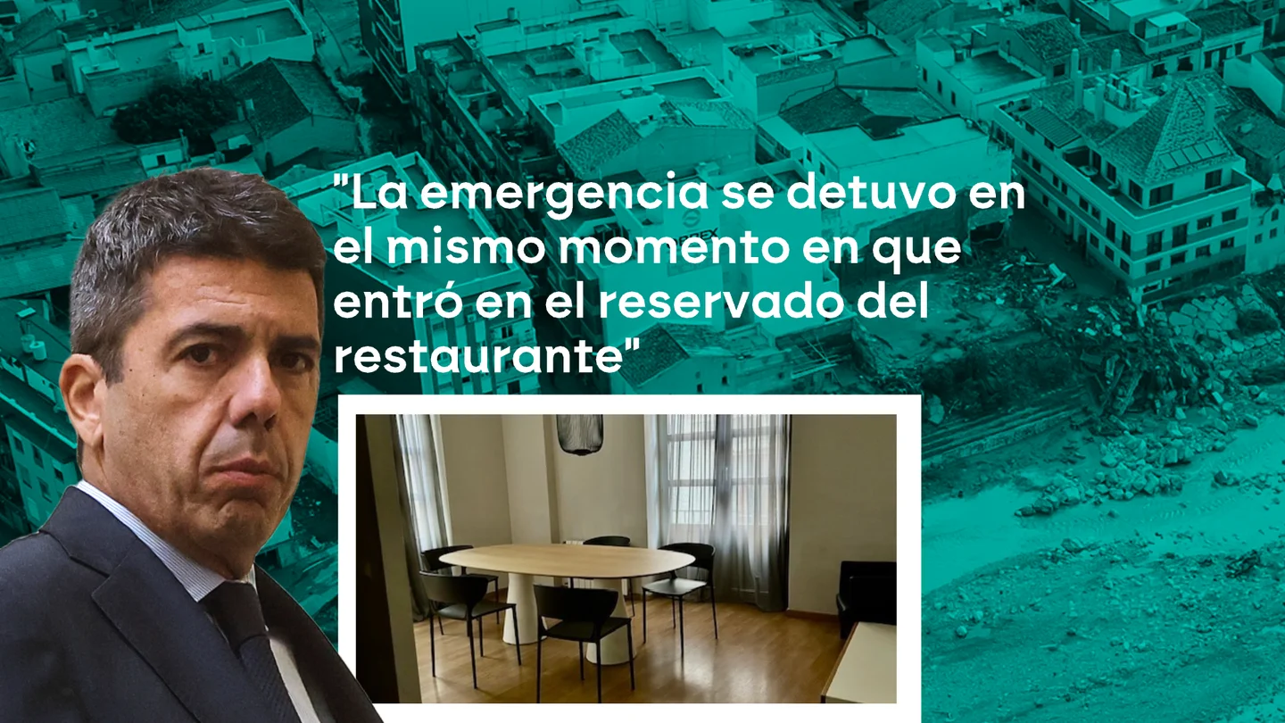 La jueza de Catarroja dice que la emergencia de la DANA se detuvo para Mazón "en el mismo momento en el que entró en 'El Ventorro'" La jueza de Catarroja dice que la emergencia de la DANA se detuvo para Mazón "en el mismo momento en el que entró en 'El Ventorro'"