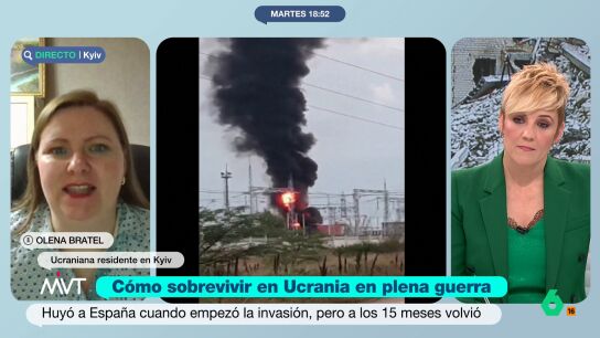 Olena Bratel relata c&oacute;mo viven los ucranianos tras cuatro a&ntilde;os seguidos de guerra: "Seguimos vivos, eso ya est&aacute; bien"