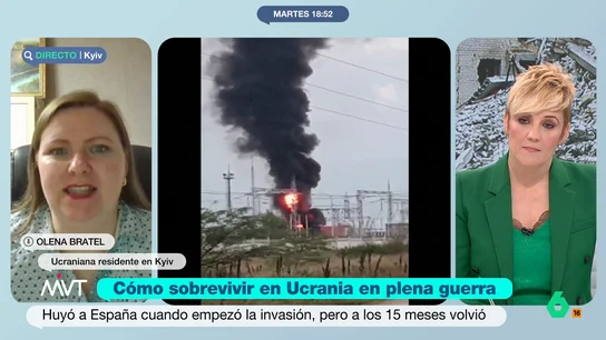 Olena Bratel relata cómo viven los ucranianos tras cuatro años seguidos de guerra: "Seguimos vivos, eso ya está bien" Olena Bratel relata cómo viven los ucranianos tras cuatro años seguidos de guerra: "Seguimos vivos, eso ya está bien"