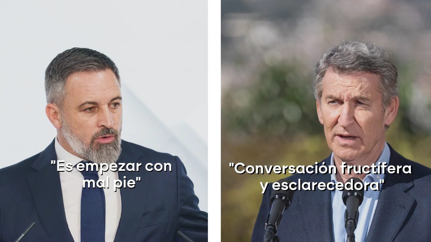 La tensión entre la derecha y la ultraderecha se dispara: el documento que pretendía ser la 'biblia' del PP para relacionarse con Vox se queda en un mero punto de partida La tensión entre la derecha y la ultraderecha se dispara: el documento que pretendía ser la 'biblia' del PP para relacionarse con Vox se queda en un mero punto de partida