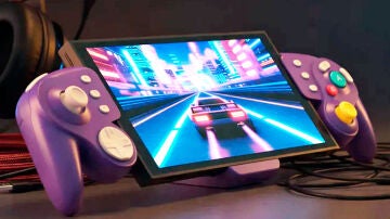 El mando abxylute N9C inspirado en Gamcube