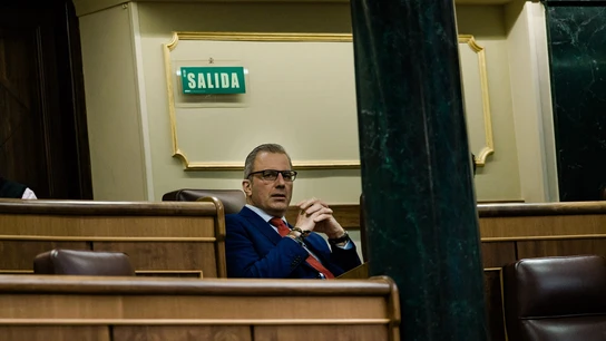Javier Ortega Smith en el Congreso de los Diputados Javier Ortega Smith en el Congreso de los Diputados