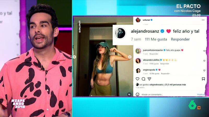 &iquest;Tiene nueva pareja Alejandro Sanz? Juan Sanguino repasa las pistas que parecen confirmarlo