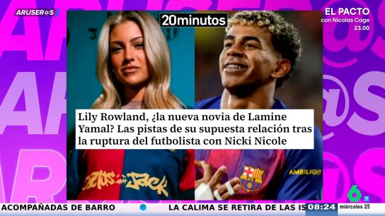 Tatiana Ar&uacute;s, de la posible relaci&oacute;n de Lamine Yamal y Lily Rowland: "Ella era amiga de Nicky Nicole, pero ya no se da 'me gusta'"