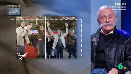 Pedro Mansilla ironiza sobre la cazadora fetiche de Pedro Sánchez: "No sabremos la marca hasta que se desclasifiquen los papeles" El experto en moda Pedro Mansilla habla sobre la cazadora, esa prenda tan presente en los políticos socialistas y a la que tampoco renuncian líderes de la derecha como Alberto Núñez Feijóo o José María Aznar.