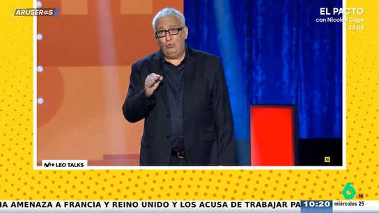 Leo Harlem, del choque generacional en las oficinas: "El becario explica quién es Bad Bunny a su jefe mientras él sintoniza a Luis del Olmo" Leo Harlem, del choque generacional en las oficinas: "El becario explica quién es Bad Bunny a su jefe mientras él sintoniza a Luis del Olmo"