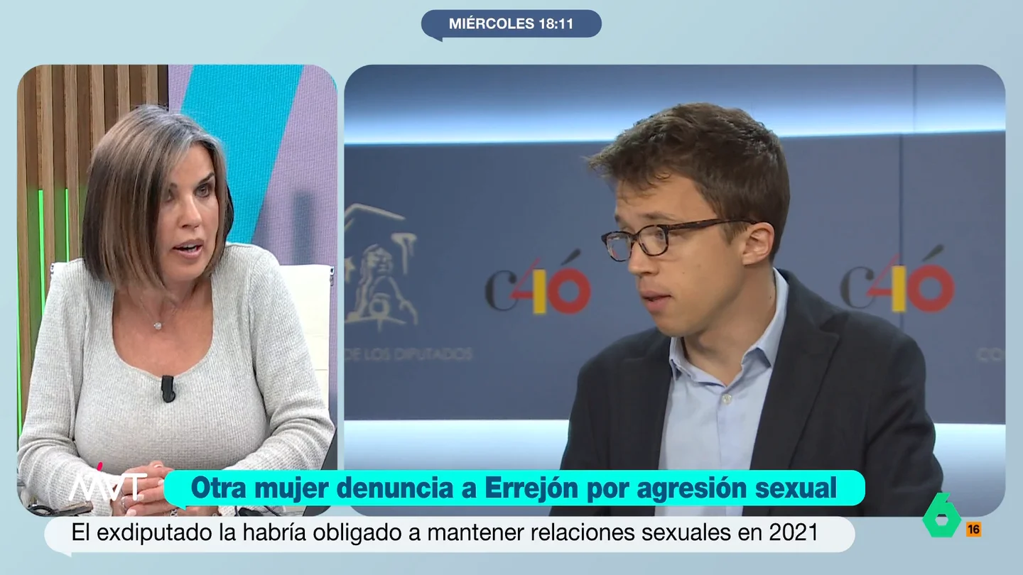 Bea de Vicente, sobre la nueva denuncia por presunta agresión sexual contra Errejón: "Para mí tiene difícil encaje penal" Beatriz de Vicente analiza en este vídeo la nueva denuncia por agresión sexual que habría presentado otra actriz contra Íñigo Errejón: "Digamos que no es un relato de una agresión sexual muy clara y va a dar que hablar, seguro".