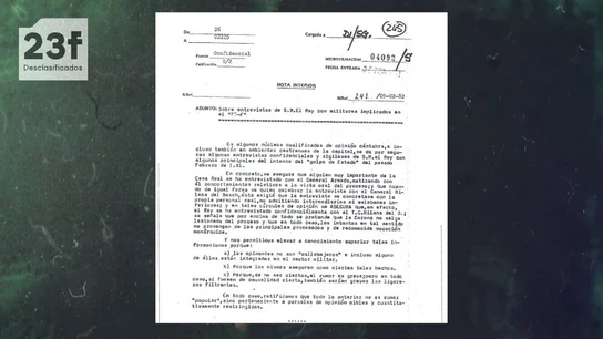 Juan Carlos I se reunió con golpistas del 23F antes del juicio con una petición Juan Carlos I se reunió con golpistas del 23F antes del juicio con una petición