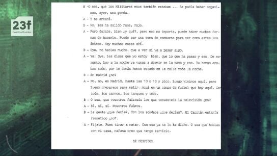 Los militares que tomaron Televisi&oacute;n Espa&ntilde;ola el 23F recibieron la orden de "tirar a matar"