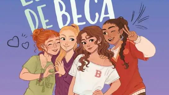 Detalle de la portada de 'El caos de Beca 1. El primer día de mi nueva vida' Detalle de la portada de 'El caos de Beca 1. El primer día de mi nueva vida'