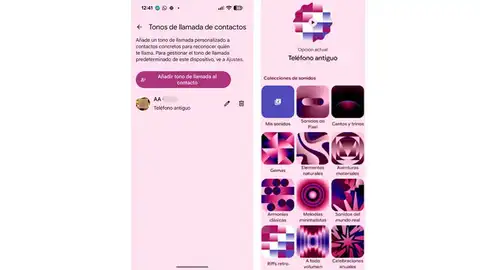 Asignando tono personalizado a un contacto Asignando tono personalizado a un contacto