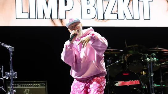 Fred Durst, de Limp Bizkit, en un concierto durante el festival de Reading en 2025 Fred Durst, de Limp Bizkit, en un concierto durante el festival de Reading en 2025