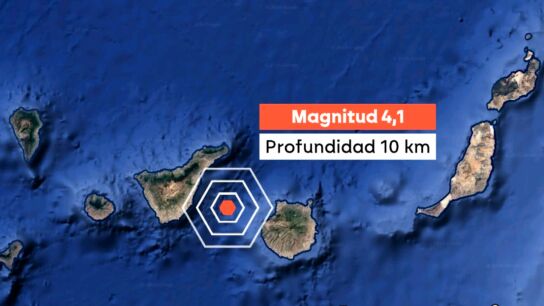 Un terremoto de magnitud 4,1 sacude el mar entre Tenerife y Gran Canaria: &iquest;se acerca una erupci&oacute;n del Teide?
