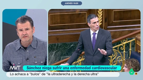 Iñaki López, a Cayetana Álvarez de Toledo: "Hay que ser más responsable a la hora de arrastrar bulos al Congreso" Mientras Sánchez desmiente el bulo sobre su salud que Cayetana Álvarez de Toledo llevó al Congreso, Iñaki López plantea el debate de si "es moralmente lícito especular con la salud de un político".