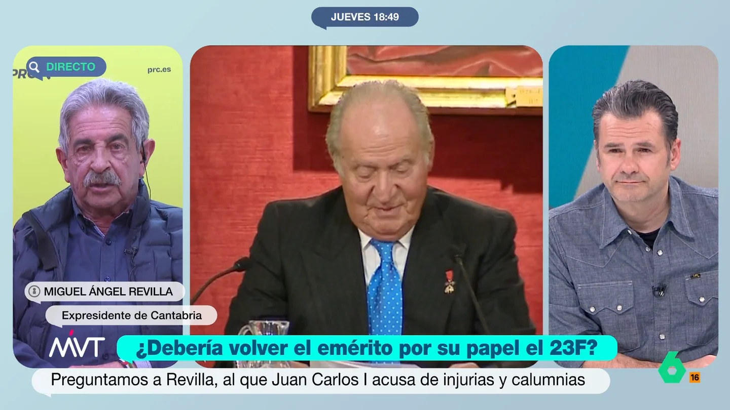 Revilla, sobre el rey Juan Carlos I Revilla, sobre el rey Juan Carlos I