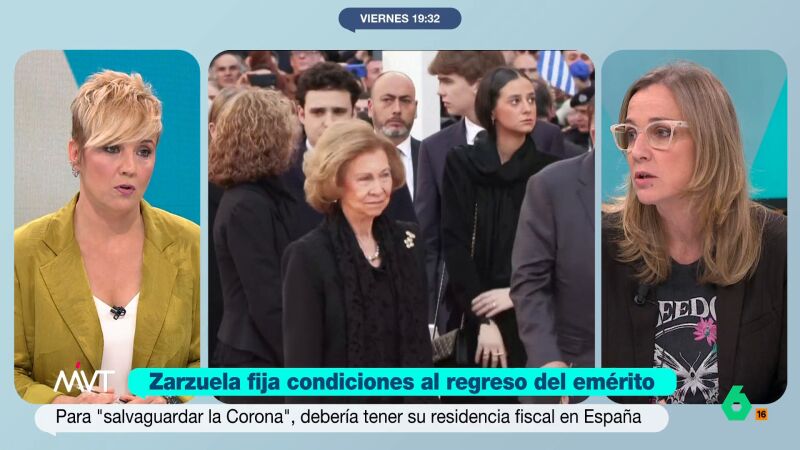 Cristina Pardo, sobre Vox: "Est&aacute; en una deriva que ya no hay Borb&oacute;n bueno, el &uacute;nico bueno es Abascal y Trump"