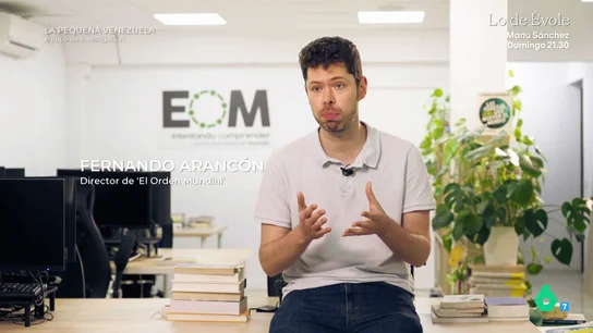 Fernando Arancón explica por qué los millonarios venezolanos eligen el barrio de Salamanca Fernando Arancón, director de 'El Orden Mundial', analiza en este vídeo el fenómeno de la llegada de venezolanos con alto poder adquisitivo al barrio de Salamanca, donde "se da la paradoja de que coexisten antiguos enemigos".