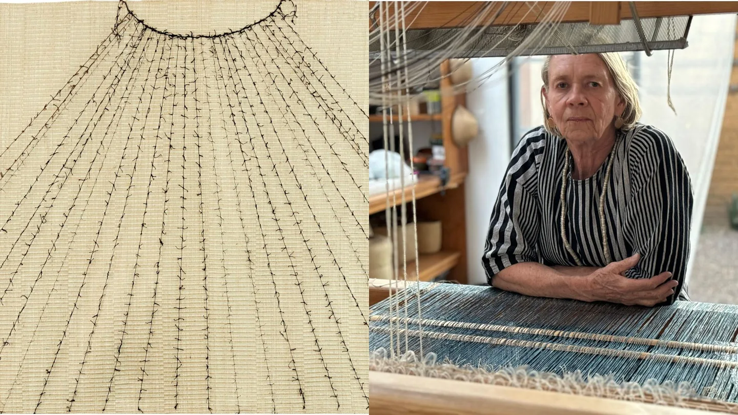 La artista textil contemporánea Trine Ellitsgaard presenta su obra 'Estructuras sensibles' en la galería MEMORIA en el marco del ARCOmadrid. La artista textil contemporánea Trine Ellitsgaard presenta su obra 'Estructuras sensibles' en la galería MEMORIA en el marco del ARCOmadrid.
