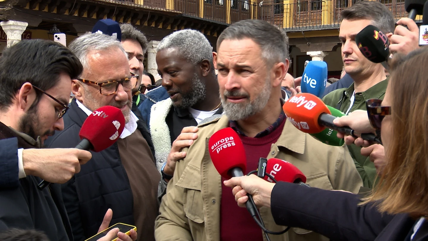 Imagen de Santiago Abascal. Imagen de Santiago Abascal.