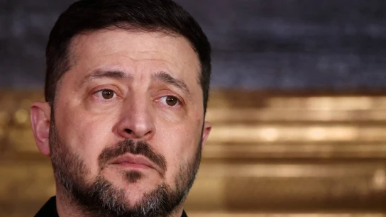 El presidente ucraniano, Volodimir Zelenski. El presidente ucraniano, Volodimir Zelenski.