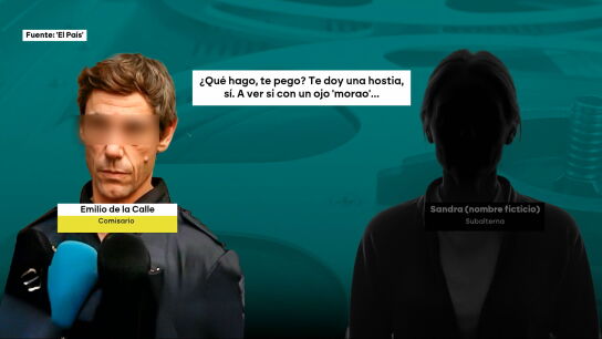 vLos audios que muestran el terror al que somete un comisario de la Polic&iacute;a denunciado por acoso a una subordinada: "&iquest;Qu&eacute; hago, te pego?"