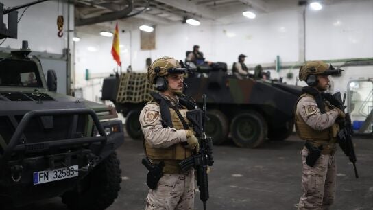 Militares espa&ntilde;oles en una imagen de archivo. 