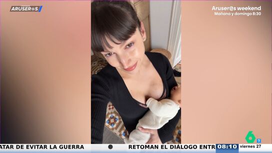 &Uacute;rsula Corber&oacute; hace una videollamada a Chino Dar&iacute;n con su hijo Dante: "Le han regalado una camiseta de Messi"