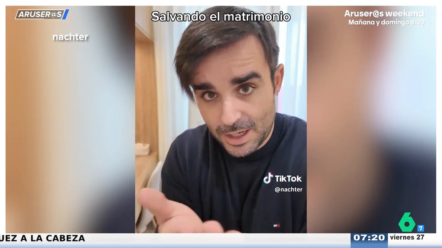 Un creador de contenido desvela el método infalible para pedir perdón y no dormir en el sofá Un creador de contenido desvela el método infalible para pedir perdón y no dormir en el sofá