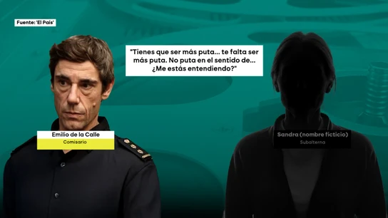 Los audios que muestran el terror al que somete un comisario de la Policía denunciado por acoso a una subordinada. Los audios que muestran el terror al que somete un comisario de la Policía denunciado por acoso a una subordinada.