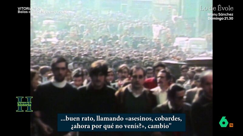 Los tensos audios de la Polic&iacute;a tras el funeral de la Masacre de Vitoria en 1976