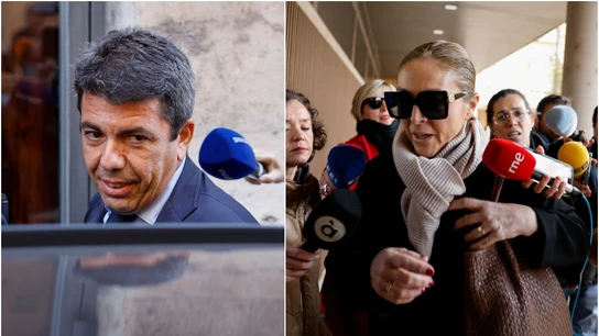 Carlos Mazón y Maite Gómez, su exjefa de prensa Carlos Mazón y Maite Gómez, su exjefa de prensa