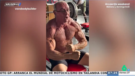 De 165 kilos a culturista profesional a los 58: el "abuelo fit" que arrasa en redes De 165 kilos a culturista profesional a los 58: el "abuelo fit" que arrasa en redes