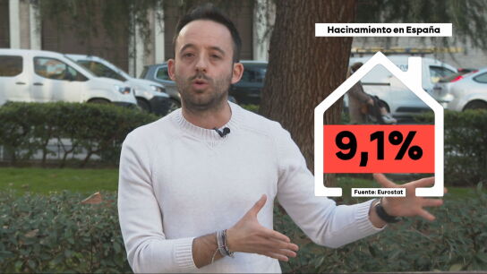 Una familia en una habitaci&oacute;n, el ejemplo del problema de la vivienda: "Mi sueldo no da para pagar un piso"