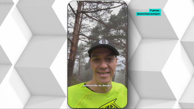 Pedro S&aacute;nchez, en redes sociales