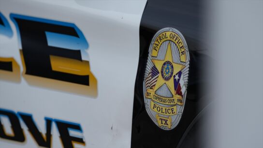 Coche de la Polic&iacute;a de Texas